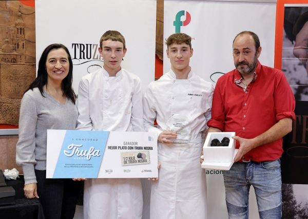 El IES Juan de Lanuza de Borja gana el I Concurso de Cocina con Trufa Negra de las Escuelas de Hostelería de la provincia